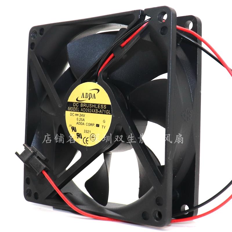 AD0924XB-A71GL 全新 ADDA 9225 24V 0.25A 9厘米变频器散热风扇