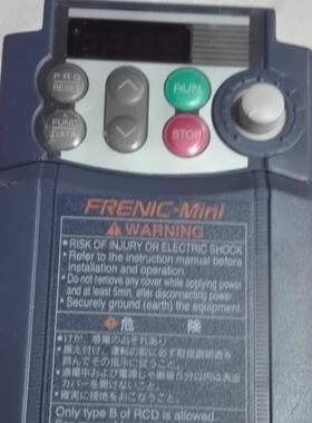 原装正品富士变频器FRNO.4C1S-2J O.75C1S-2J 质保半年 价格 商议