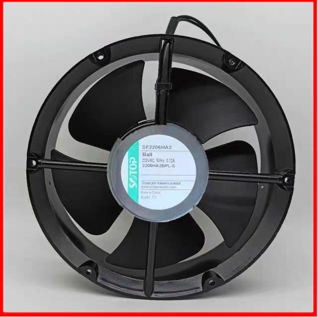 SOTOP SF2206HA2 230VAC 0.32 22060 220*220*60MM机柜散热风扇