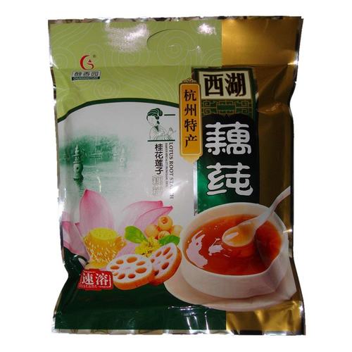 杭州特产醇香园桂花莲子西湖藕粉