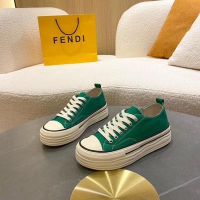 圆头帆布鞋松糕休闲系带