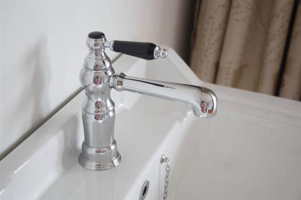 欧式仿古复古单把单孔台面盆洗手盆防溅射通用冷热水龙头短款预售