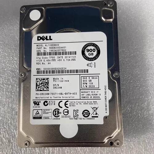 DELL900G10KSAS服务器硬盘