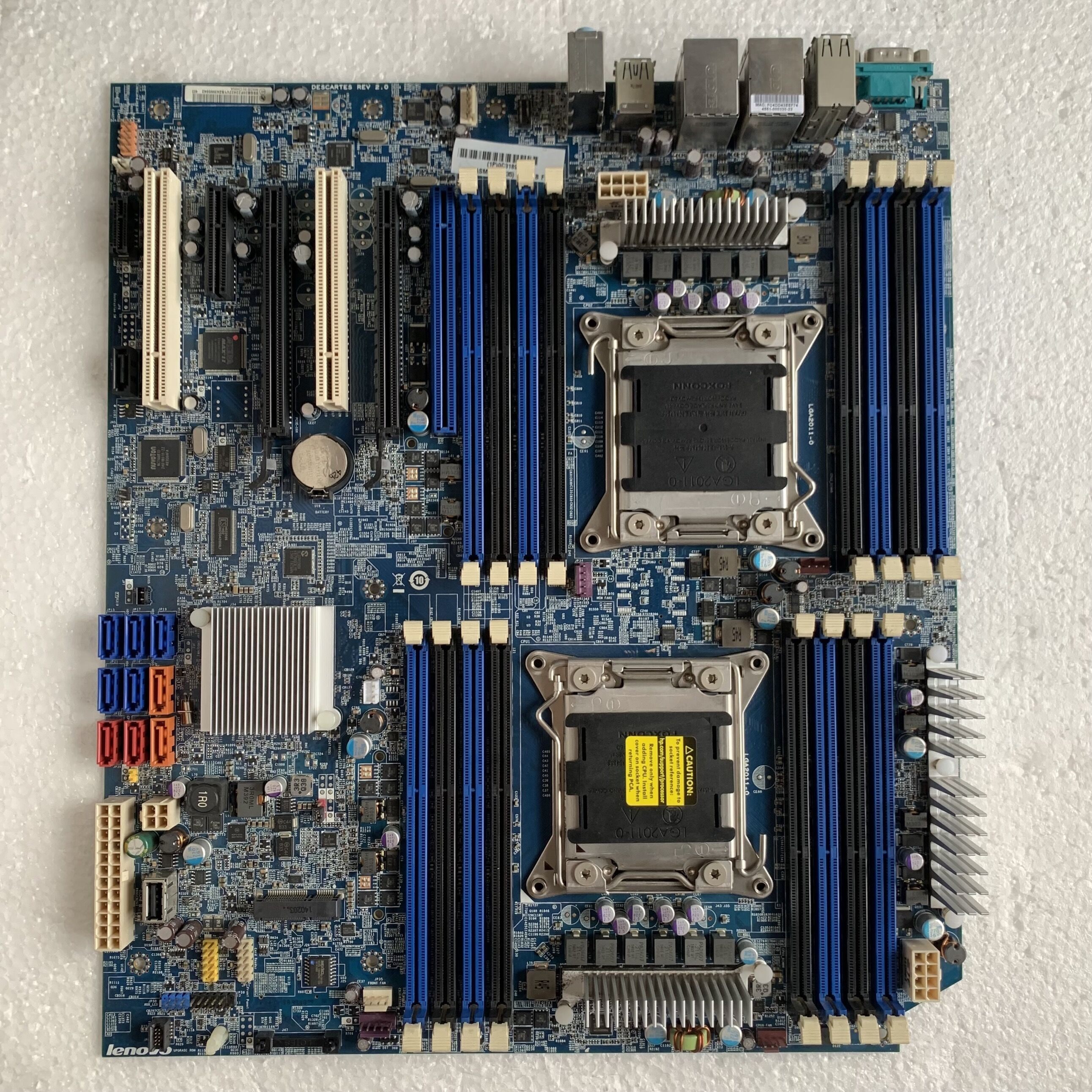 联想thinkstation d30 x79 c602 双路工作站主板 版本2.0支持v2