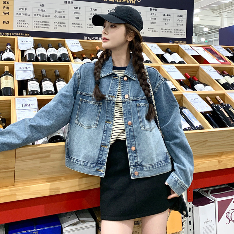 2026秋装新品主推渐变牛仔外套2420P155K238,女装短外套,2C103