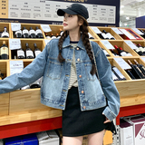 2026秋装新品主推渐变牛仔外套2420P155K238，女装短外套，2C103