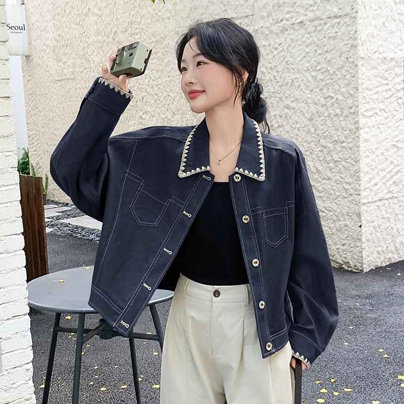 2026秋装新品主推两色外套C204P175K258,女装短外套,2C103