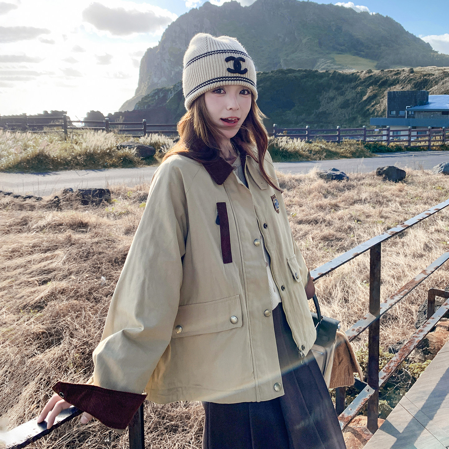 2025冬装新品主推露思同款毛内胆派克C277P185K278,女装短外套,2C103