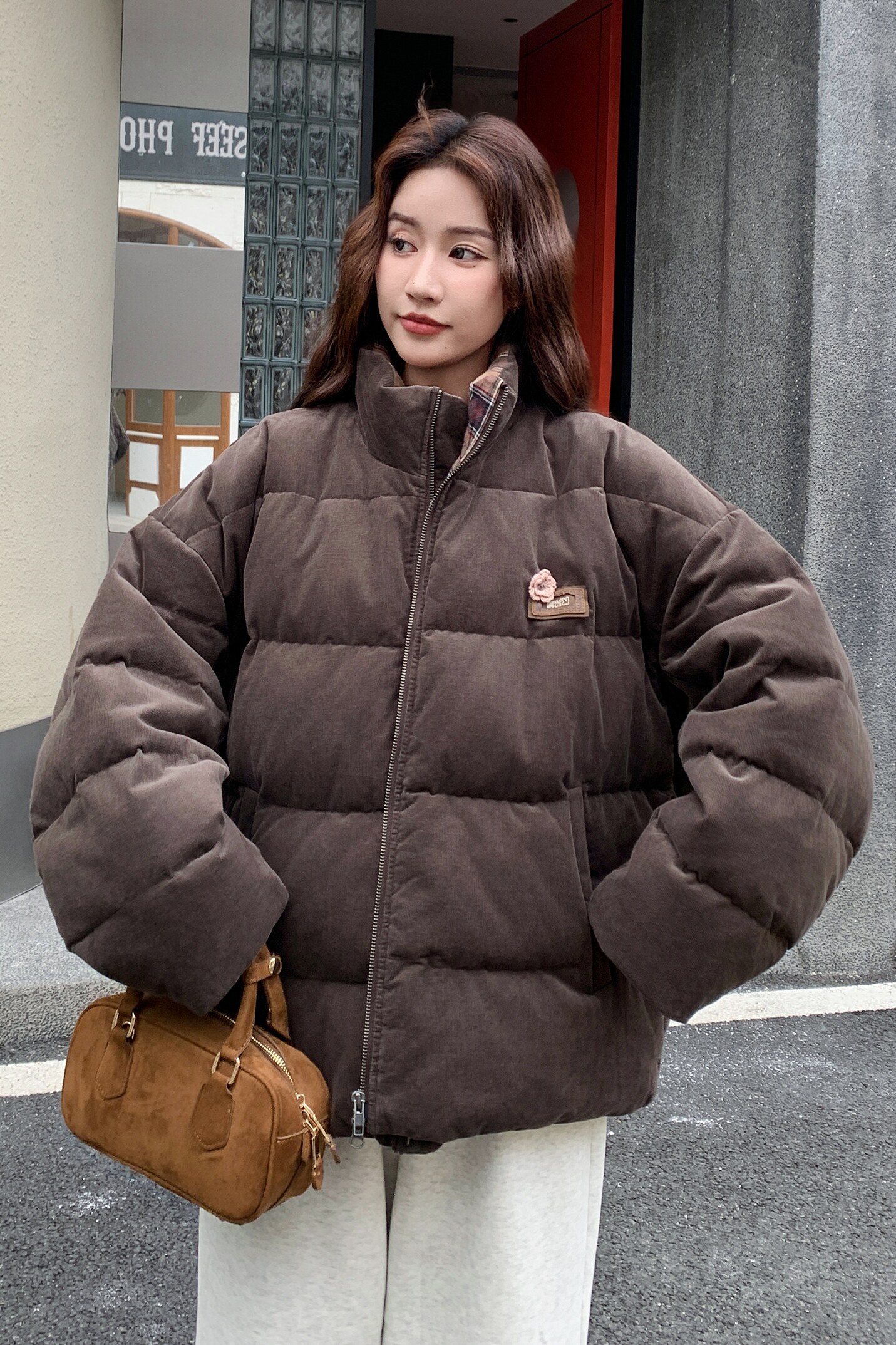 2025冬装新品大货已出羽绒服50绒C269P265K398,女装棉衣/棉服,2C103