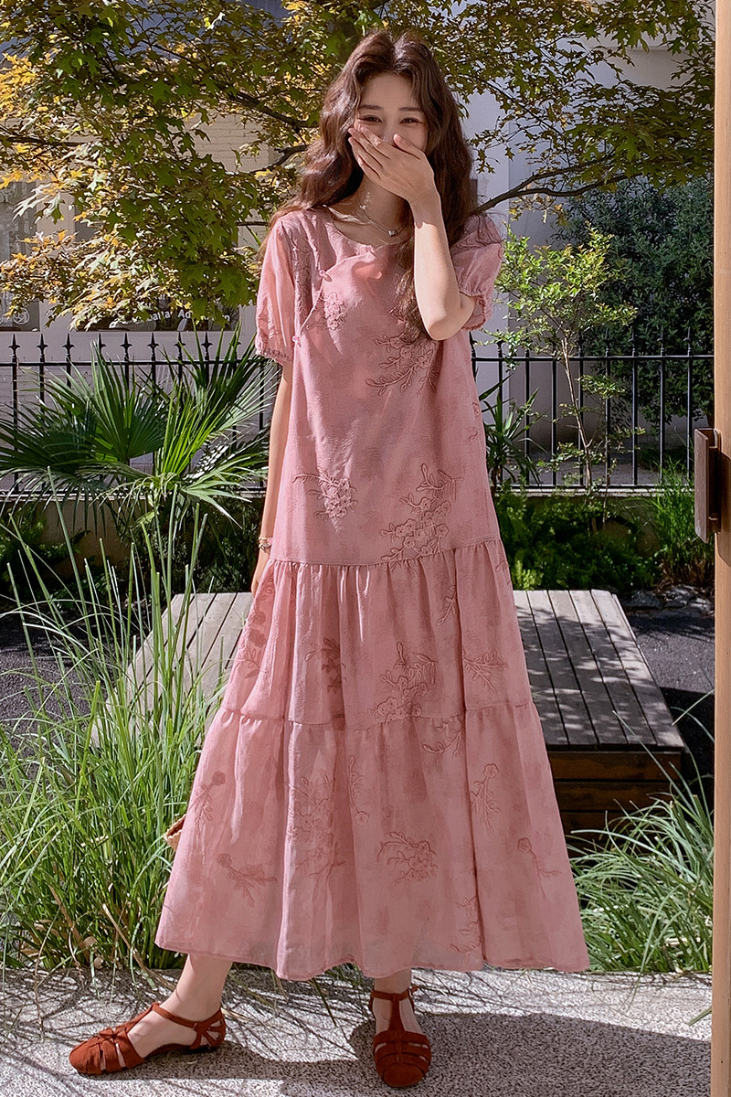 2025夏装现货主推三色连衣裙C98P155K228,女装连衣裙,2C103