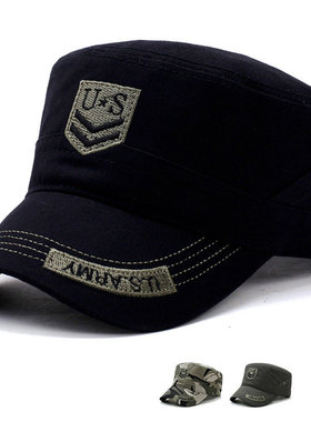 帽子男士平顶帽棒球帽棒球帽户外运动鸭舌帽夏季遮阳帽太阳帽子