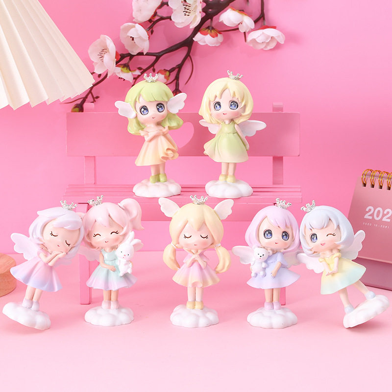 2024年女孩盲盒网红晚安宝贝盲盒女可爱童玩偶摆件女生版玩具礼物