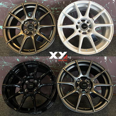 雅泛迪/Advanti N719+GS 15寸旋压轻量化汽车改装轮毂 GK5