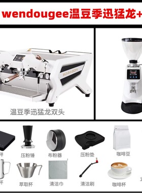 温豆季迅猛龙咖啡机Sdragon意式半自动多锅炉PID温控T3商用单双头