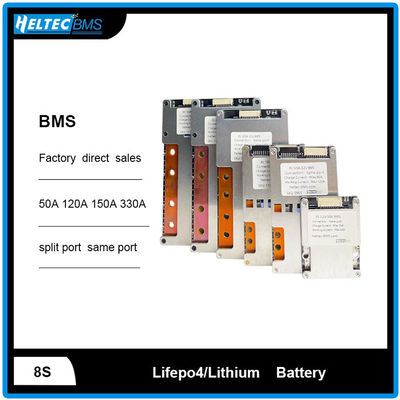 24V BMS 8S 25A等 18650 LifePO4 BMS平衡板用于3.2V电池保护板