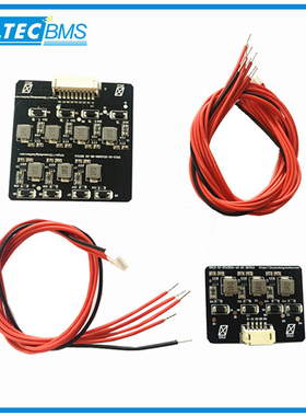 锂电池主动均衡板 能量转移板2-8串电感式换能1.2A大电流均衡模块