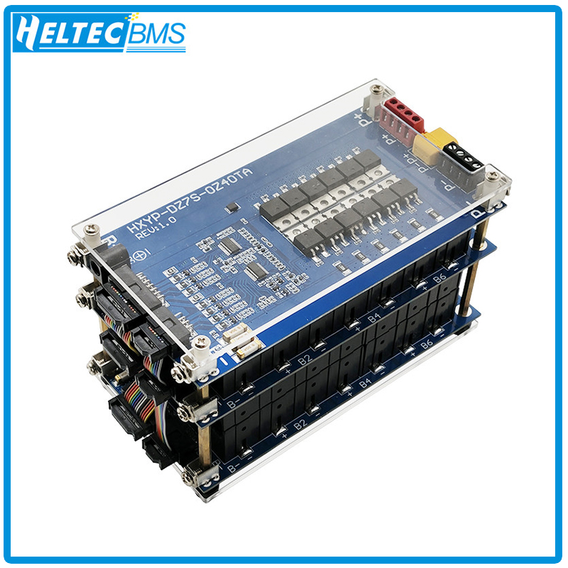 24V 29V 7S 40A电源墙18650电池组7S BMS锂离子锂18650电池座