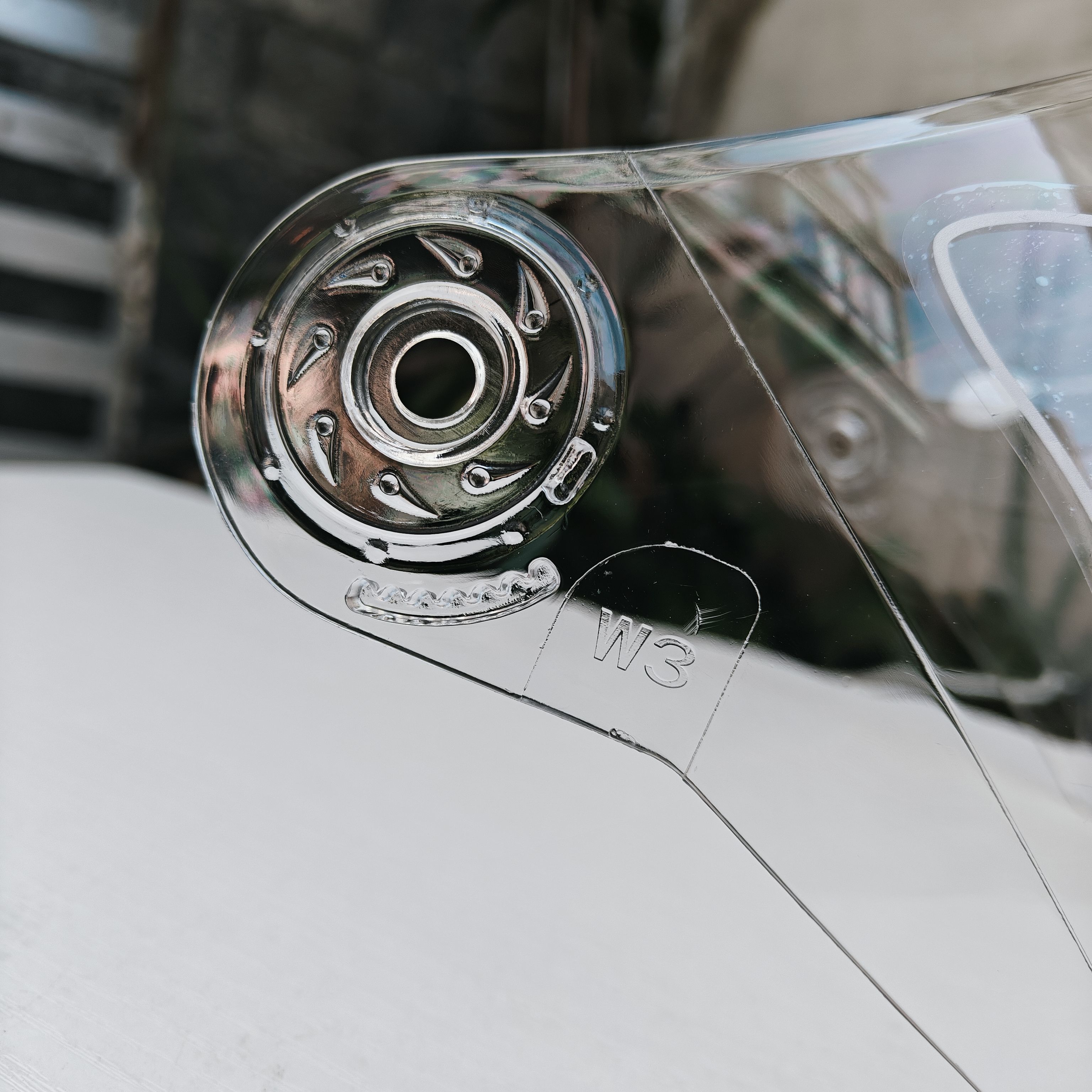 头盔镜片w3超高清强化防刮D2防摔裂冬季半盔y008镜片