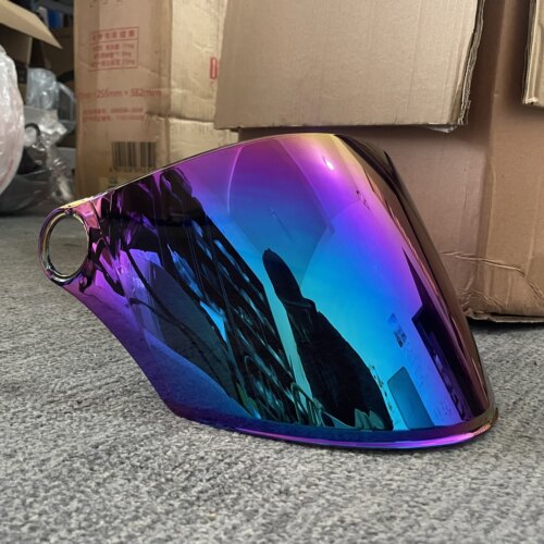 头盔镜片防紫外线雨天清晰