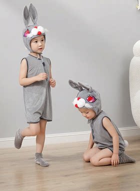 兔子舞蹈服幼儿园话剧小兔子乖乖