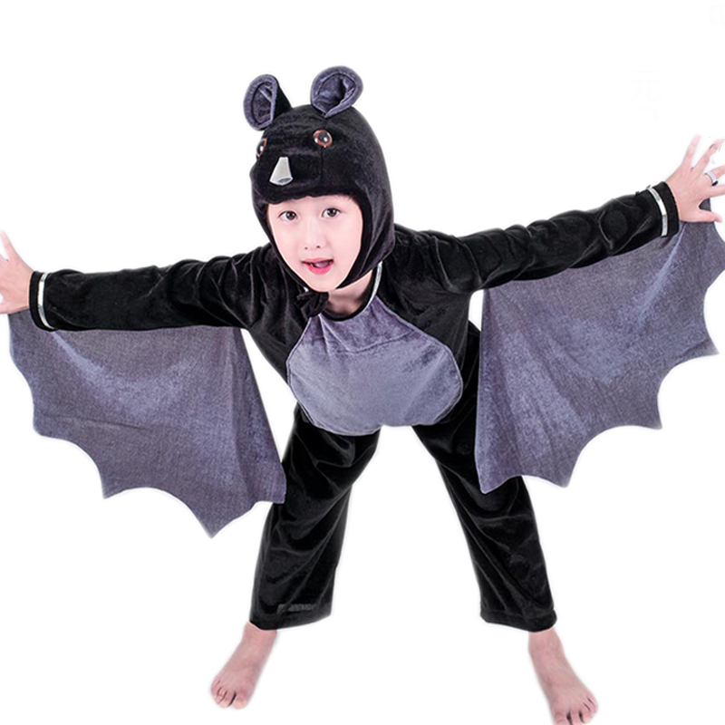 儿童蝙蝠演出服带翅膀幼儿园话剧