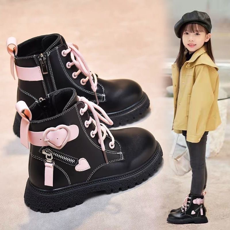 公主鞋女童单靴公主秋冬