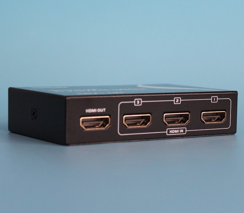 hdmi切换器三进一出集线器3进1高清视频自动共享@迈拓mt-sw301-mh