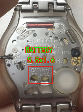 瑞士原装电池适用于swatch手表BATTERY 5.8x1.6 317 SR516SW一粒