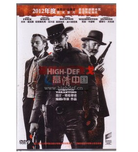 正版影视dvd 被解救的姜戈 杰米·福克斯 经典动作电影DVD9碟片