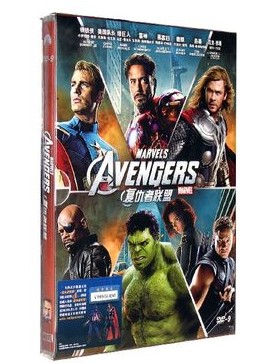 正版电影dvd碟片复仇者联盟克里斯?埃文斯电影DVD9精装光盘