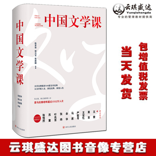 正版 中国文学课 上下册陈思和 郜元宝 张新颖 著现当代文学经典作品集散文随笔名家名作作家王蒙莫言余华王安忆等精讲100部中国