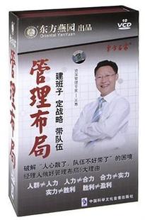 正版包发票 管理布局建班子定战略带队伍 王寒 东方名家10VCD