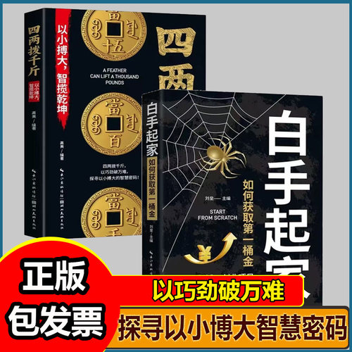 四两拨千斤 白手起家如何获取第一桶金 以巧劲破万难 探寻以小博大智揽乾坤的智慧