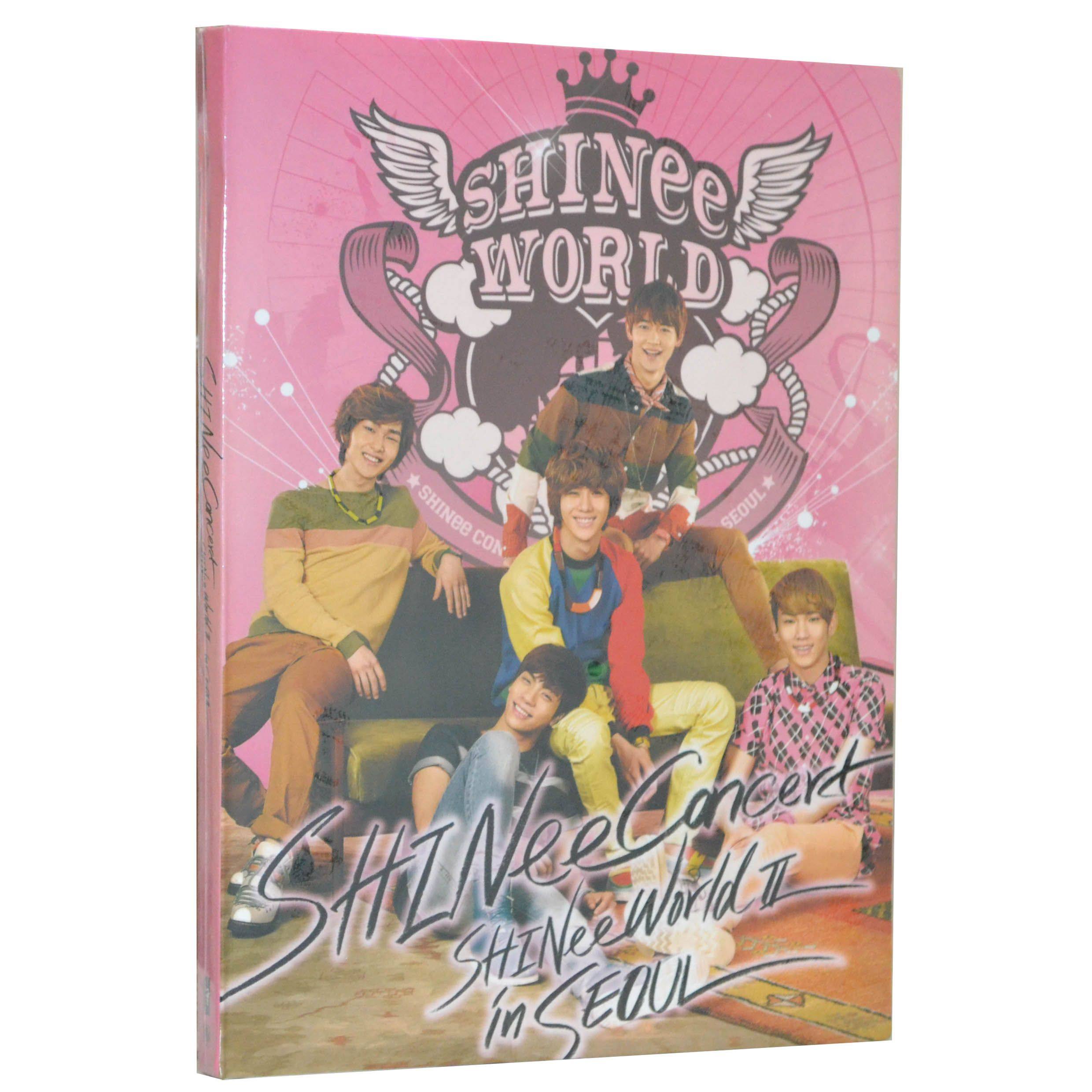 正版|2nd真唱演唱会·shinee:world Ⅱ in seol(2cd 30页写真)