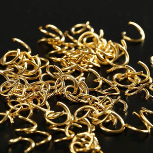 DIY饰品开口圈铁圈手链配饰项链配件吊坠链接还圈配件磁吸配件