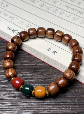 黑花梨手串总链接花梨木老型方糖