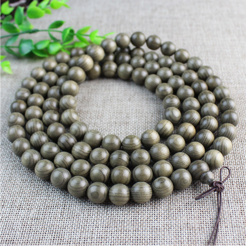 四川金丝楠木乌木佛珠2.0木质文