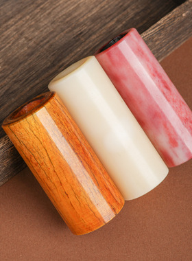 天然骆驼骨手把件骨段棒料手文玩