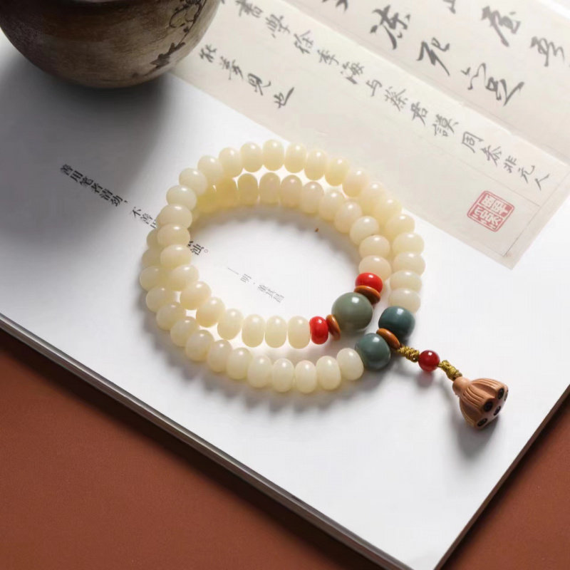 奶油黄玉化菩提根手串奶油黄算盘珠菩提双圈手串搭配桃木莲蓬文玩,饰品/流行首饰/时尚饰品新,手饰/手串,淘宝优惠券,粉丝福利购,淘宝优惠卷