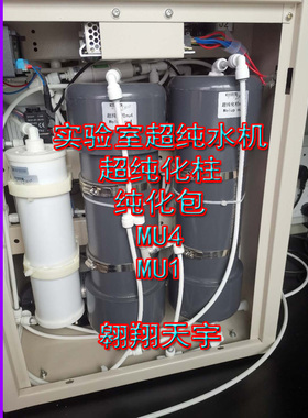生化仪实验室超纯水机定制超纯化柱包超纯水柱去离子纯化柱MU4MU1