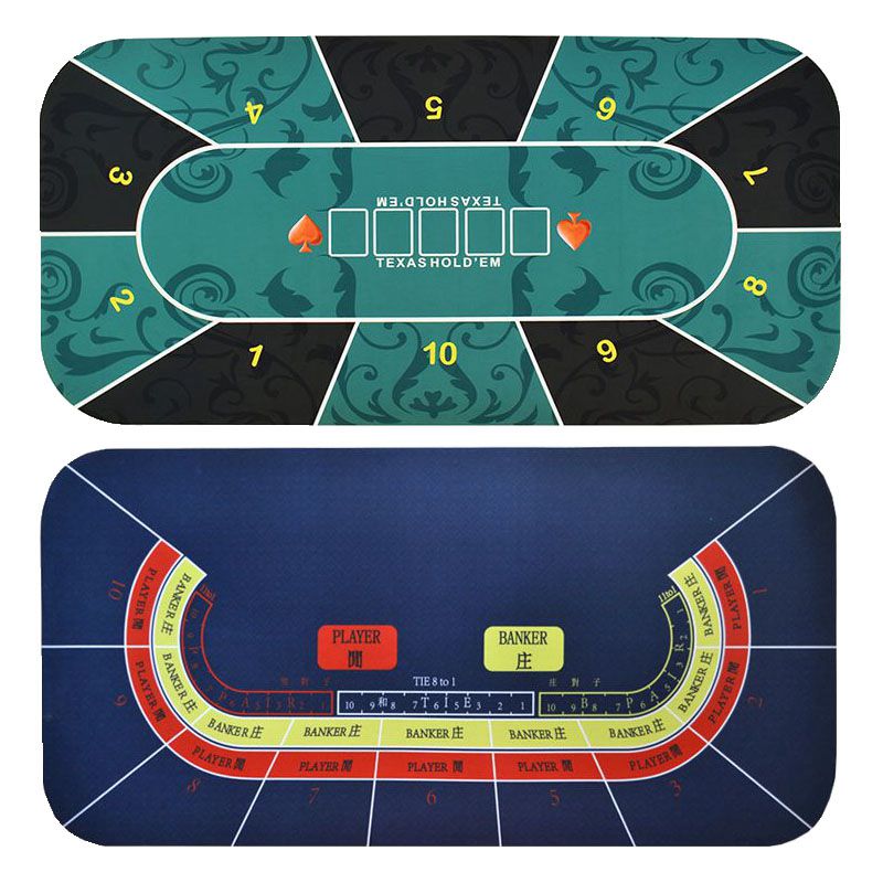 包邮德州扑克专用台垫防滑橡胶布
