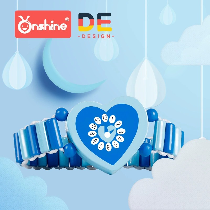 onshine木质装饰手表幼儿园