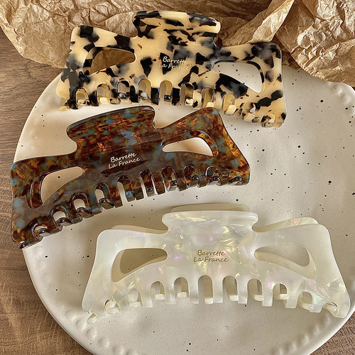 发夹日韩蝴蝶结大号抓夹