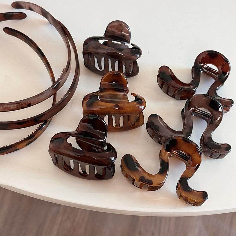 新款小号磨砂抓夹高马尾神器