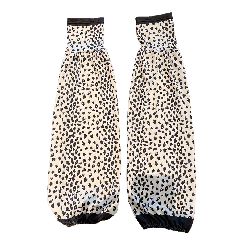 SUNSCREEN SLEEVE SLEEVE WOMENS SUMMER SMALL SPOT ICE SILK GLOVES ANTI-ULTRAVIOLET ARM SLEEVE RIDING DRIVING ARM GUARD SLEEVE