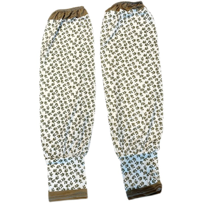 SMALL FLORAL SUNSCREEN SLEEVE SLEEVE WOMENS SUMMER OUTING ICE SLEEVE ANTI-ULTRAVIOLET ARM SLEEVE CYCLING AND DRIVING ARM SLEEVE