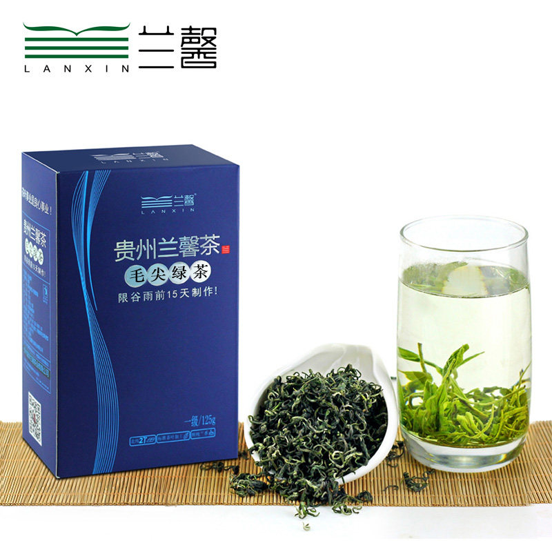 贵州兰馨茶毛尖绿茶125g绿茶湄潭毛峰盒装办公自饮散,茶,特色产区绿茶,淘宝优惠券,粉丝福利购,淘宝优惠卷