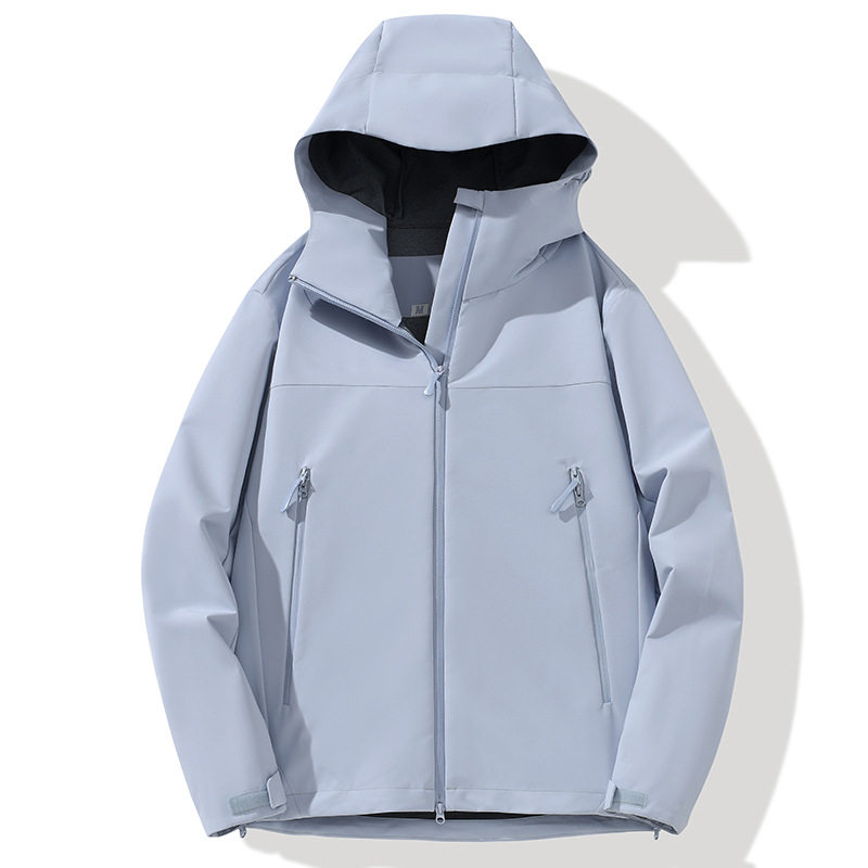 2025单层男女运动风衣春秋新款薄款夹克外套潮牌户外登山服骑行服