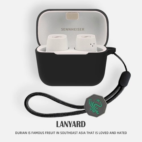 适用森海塞尔cxplus耳机保护壳cxplusse硅胶True Wireless十二生肖蛇年挂绳CX400BT一体式cx500BT连体保护套