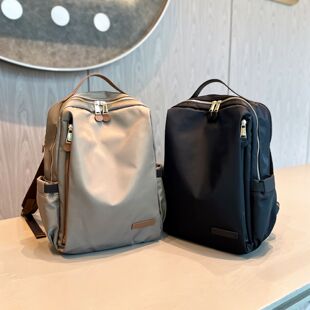 轻便高级旅游双肩包女新款超火高颜值外出牛津布电脑通勤女士背包